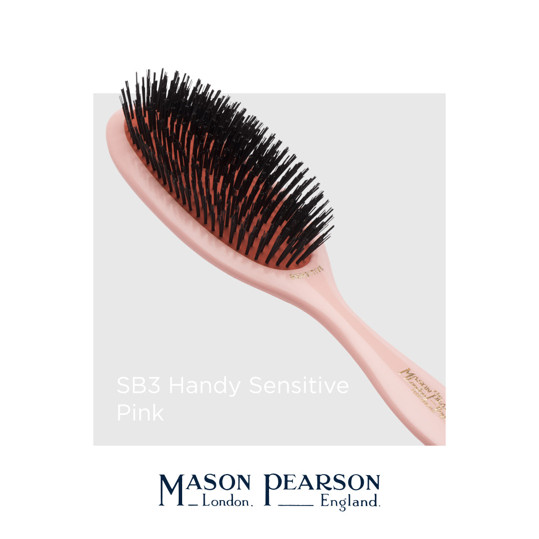 Mason Pearson I Szczotka do włosów HANDY SENSITIVE SB3 (drobne włosie dzika)