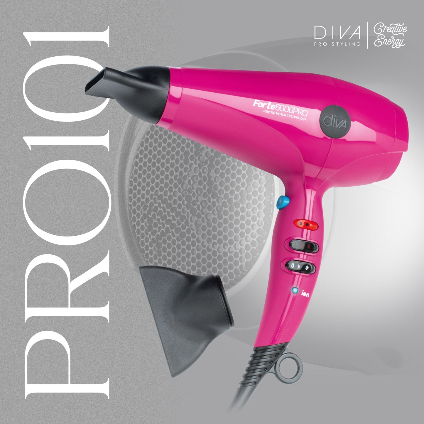 Forte 6000 Pro | Suszarka do włosów 2400W (PRO101)