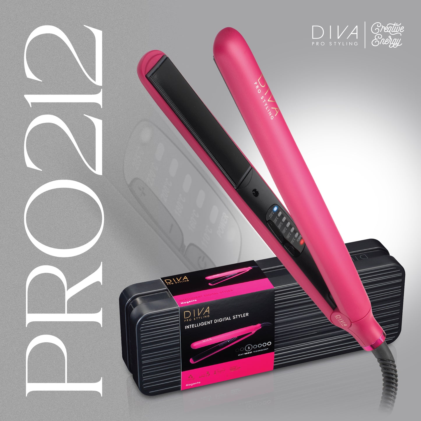 Digital Styler | Prostownica do włosów z ceramicznymi płytkami