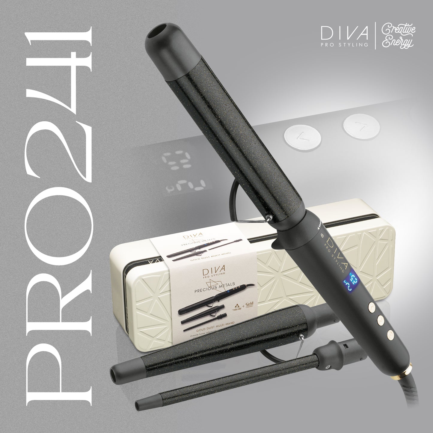 Gold Dust Multi Wand | 3w1 Multizadaniowa lokówka (PRO241)
