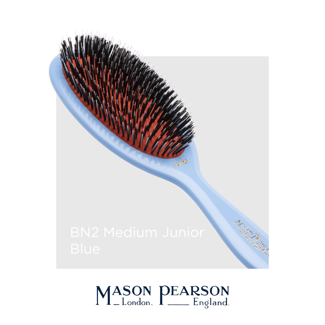 Mason Pearson I Średnia szczotka do włosów JUNIOR BN2 (dzik+nylon)