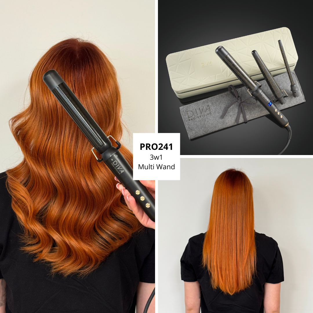 Gold Dust Multi Wand | 3w1 Lokówka z drobinkami złota (PRO241)