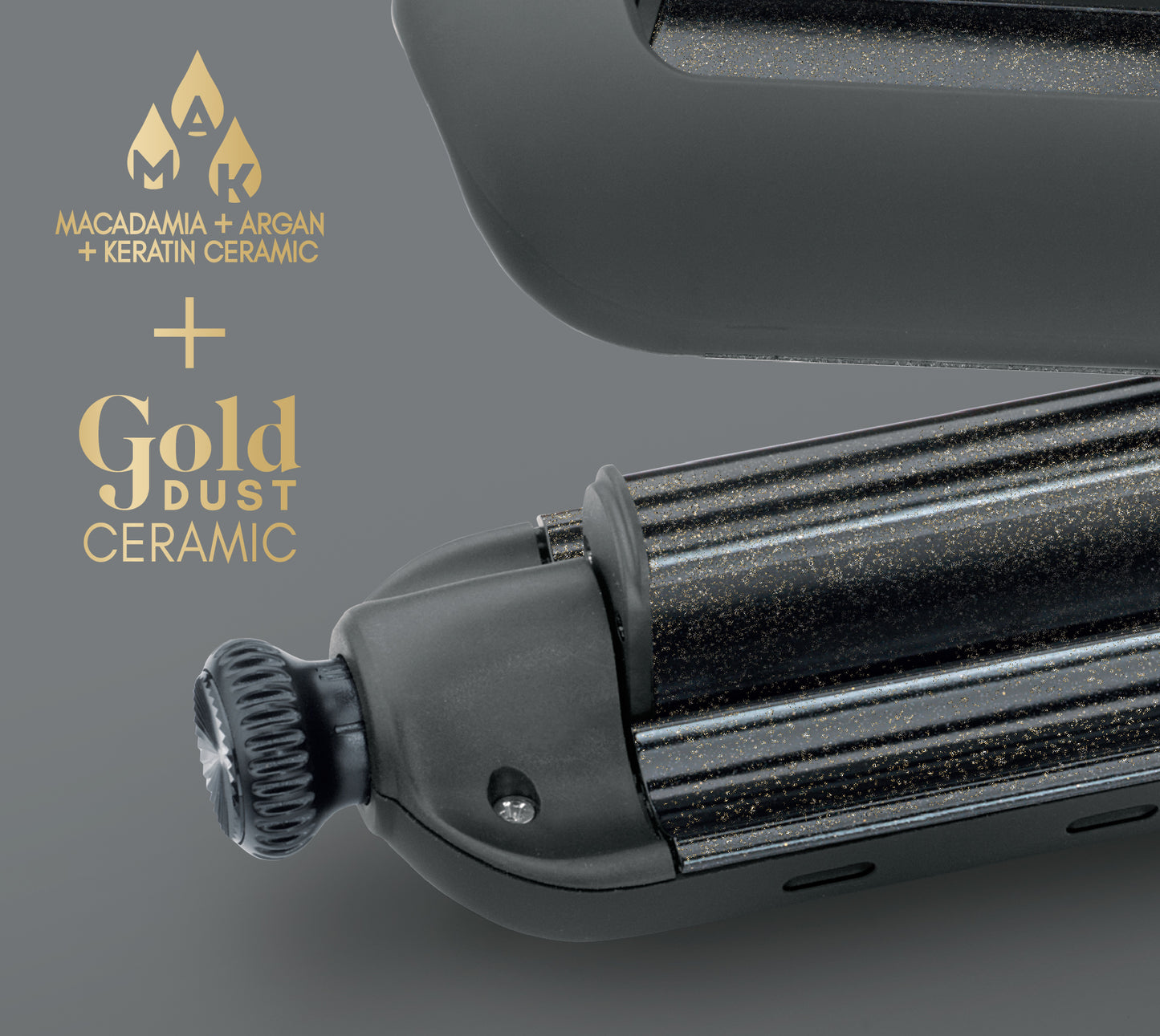 Precious Metals Gold Dust Multi Waver | Multi falownica do włosów z drobinkami złota i systemem MAK (PRO242)